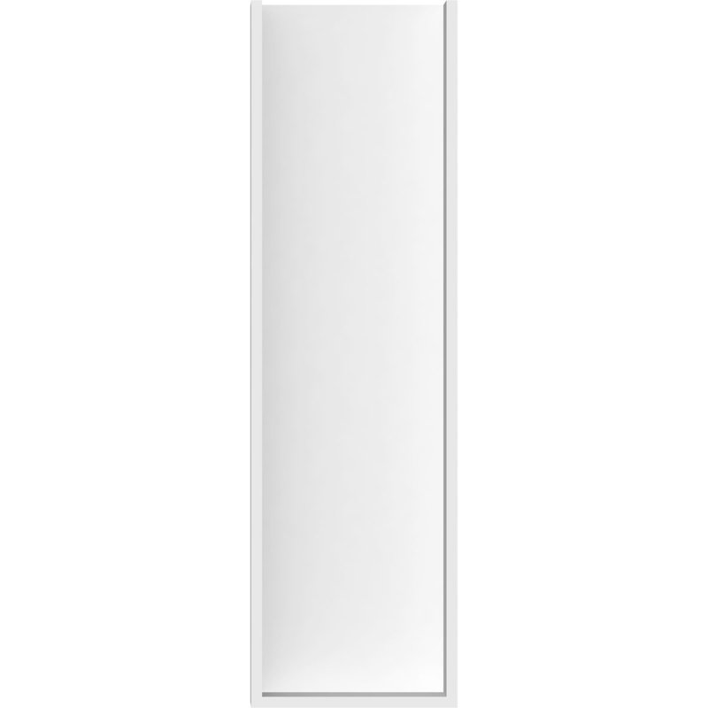 Persienne en PVC de qualité architecturale avec extrémités en bloc Thorton, L 7 po, H 24 po x P 18 po