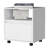 White 1-Drawer Nightstand