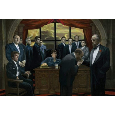 " Godfather Scarface Sopranos Goodfellas "