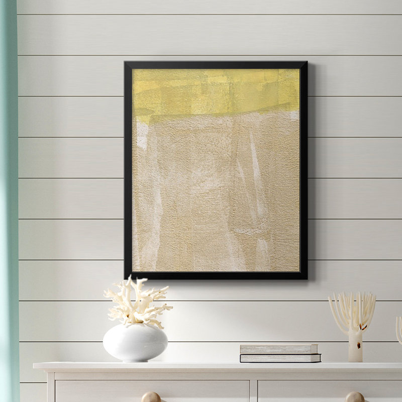 Toile encadrée de qualité supérieure Vront II - prête à être accrochée, Noir, H 24 po x l 20 po
