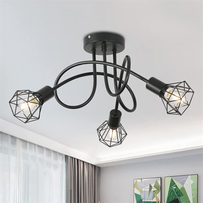 Ancuta LED Semi Flush Mount