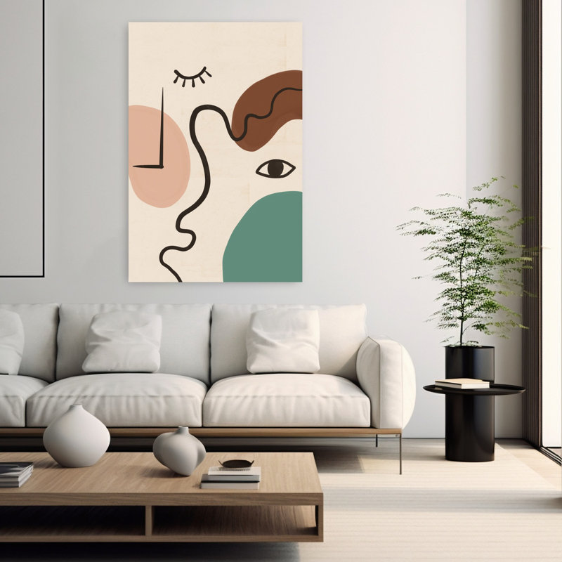 Contemporary Art Abstract Contemporary Wall Art by Treechild - Wrapped Canvas Print, 152.4 cm H x 101.6 cm W
