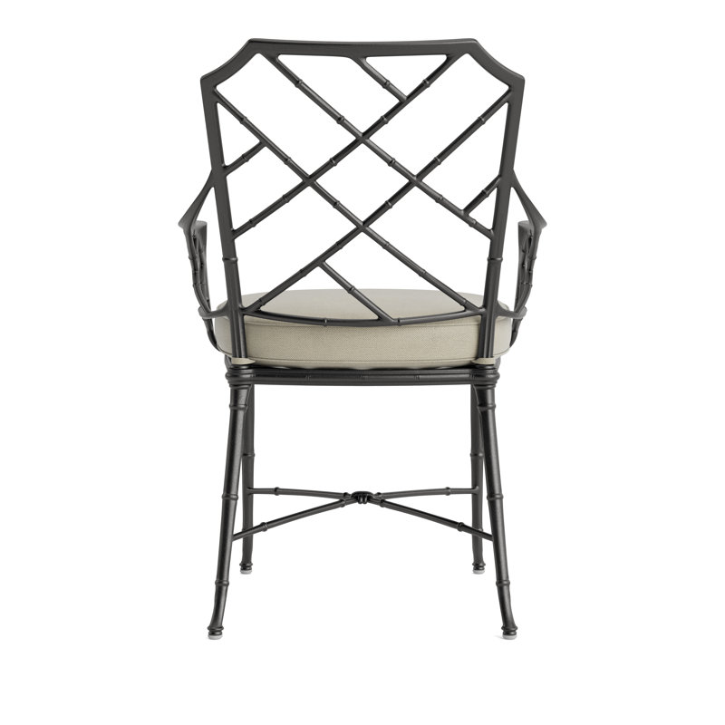 Calcutta Outdoor Dining Chair, Fusion Dove, Textured Pewter
