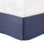 Ensemble d'édredon brodé 8 pièces bleu marine