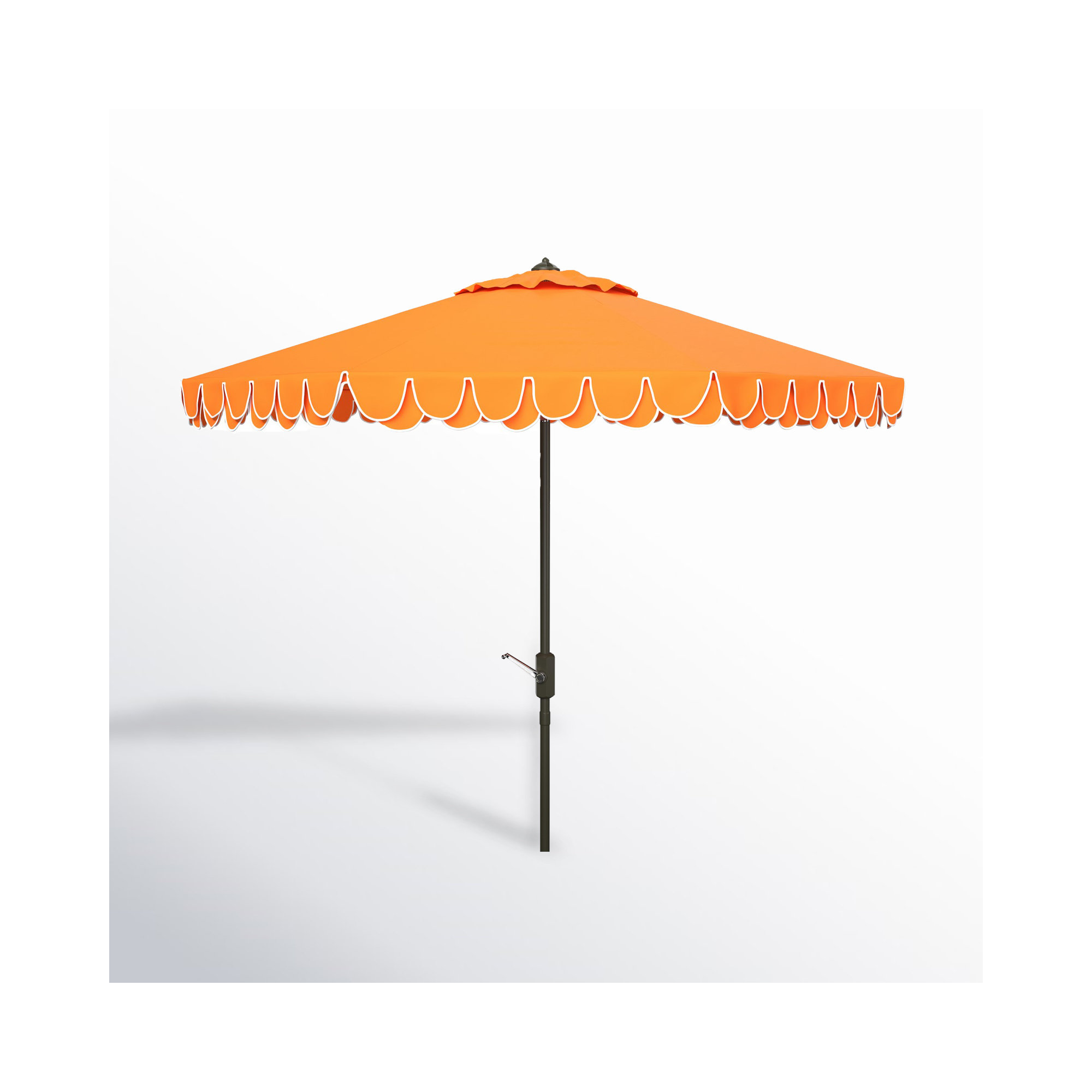 Iago Outdoor Umbrella, Brown, Orange