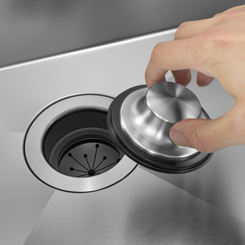 Bouchon universel pour évier de cuisine Kraus