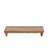 Acacia Wood Beaded Rect Riser