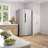 Hamilton Beach 15.6 Cu. Ft. Side-by-Side Refrigerator with Digital Display, Platinum