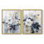 «FLORAL Series CCLxxiv», reproduction encadrée de qualité supérieure - prête à être accrochée - aucun clou requis - aucun clou requis-730117688-730117691