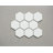 Porcetile 10.08 in. x 11.64 in. Honeycomb Matte Porcelain Mosaic Wall and Floor Tile-47503011