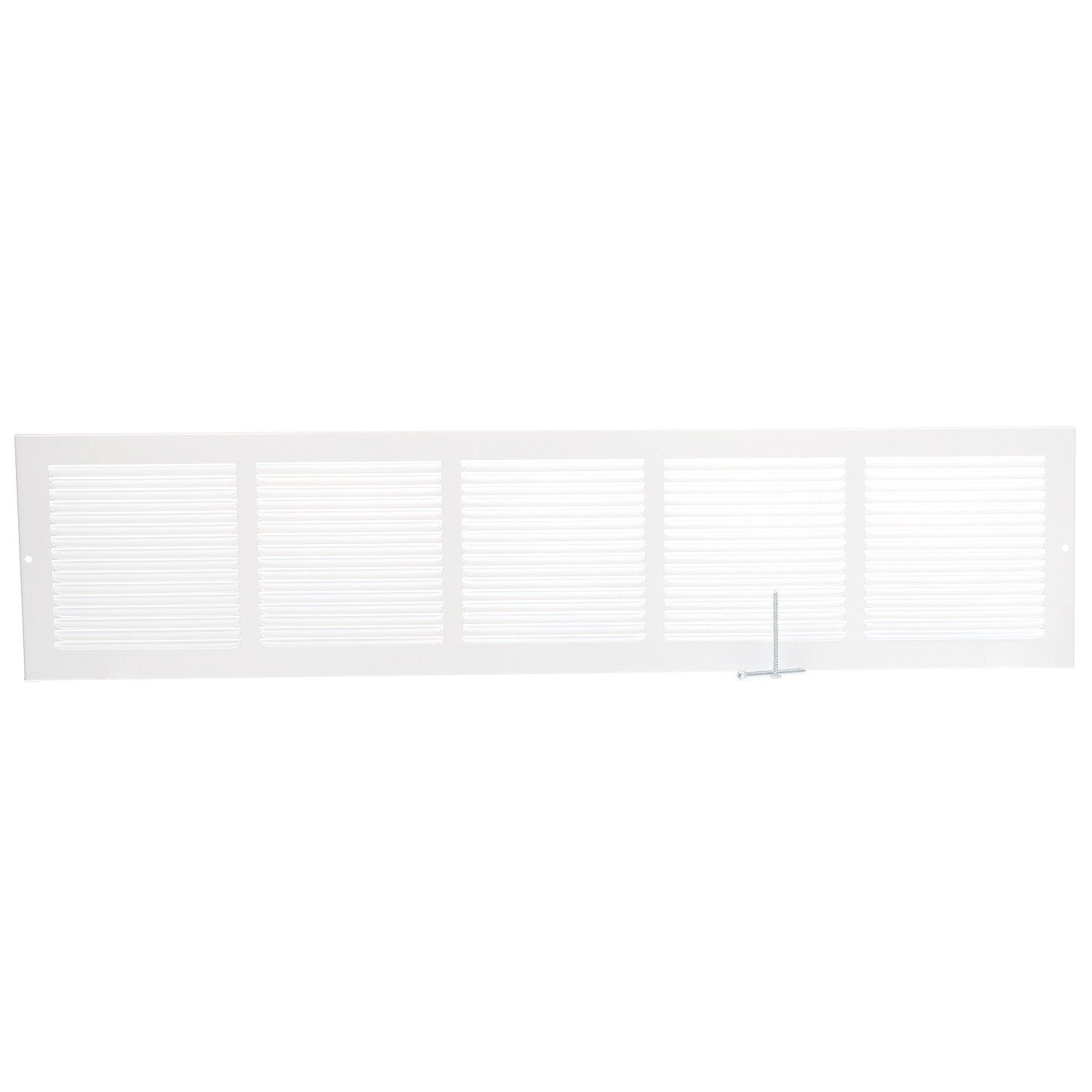 Imperial White Steel Baseboard Vent Cover & Reviews | Wayfair