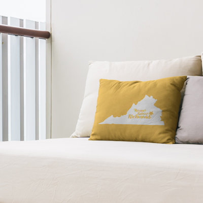 Juneau Alaska Sunbrella® Reversible Throw Pillow