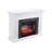 48IN MARBLE STONE MANTEL FIREPLACE