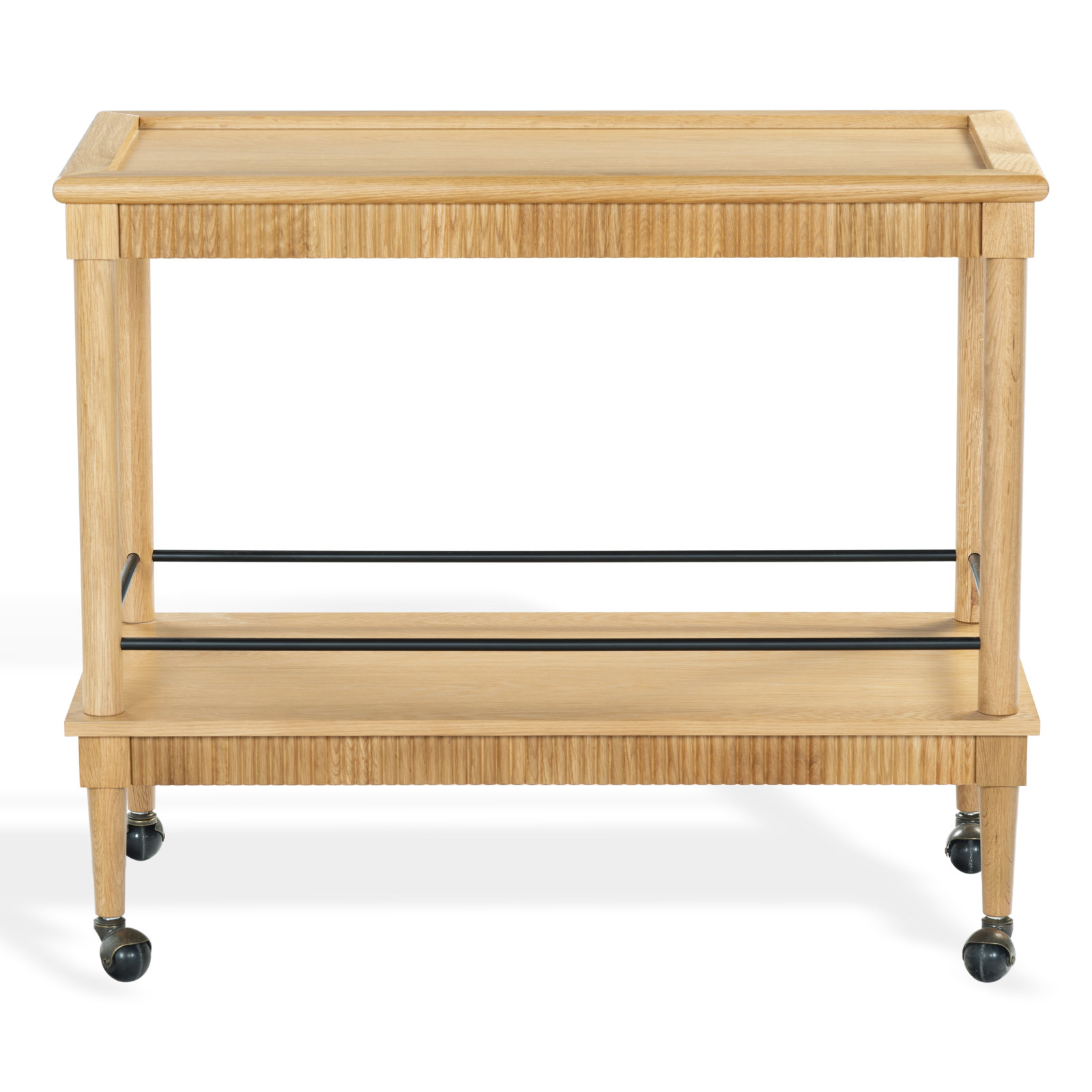 Donnabrielle Wood Barcart, Natural