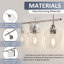 Éclairage pour meuble-lavabo Siordia-479210311-512460350-512460349