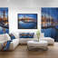 «Milwaukee Panoramic View», photographie sur toile à cadre flottant-26667371