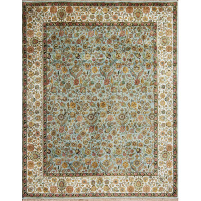 Golden Age Hand Knotted Wool Area Rug