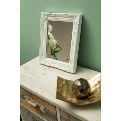 Ethelsville Wood Flat Wall Mirror