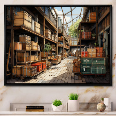«Warehouse Hidden Treasures II», reproduction sur toile