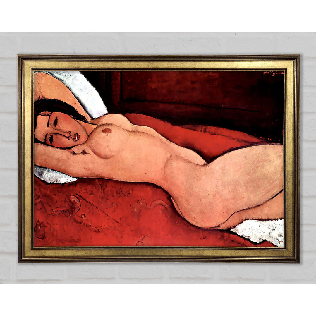 Druck von Modigliani