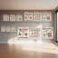 «Santa's Favorite Sugar Cookies», ensemble de 3 impressions sur toile-1248542920-1248542922-1248542925