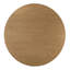 Round Oak Pedestal Dining Table-2035295118