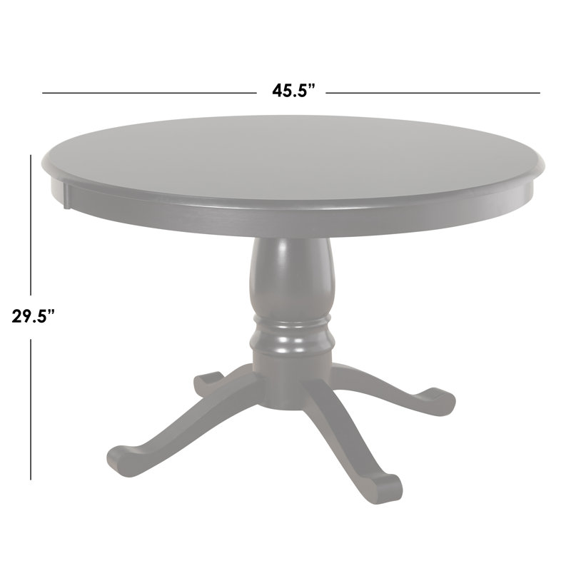 Josanna Round Solid Wood Base Dining Table