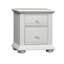  Table de chevet 2 tiroirs Alvy