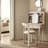 Modern Small Simple White Dressing Table