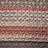 5 Piece Reversible Jacquard Bedspread Set Red