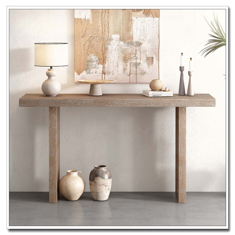 Console Table, Natural