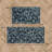 Laura Ashley Aria Floral Border Chenille Machine Washable, Slip Resistant Accent and Runner Rugs