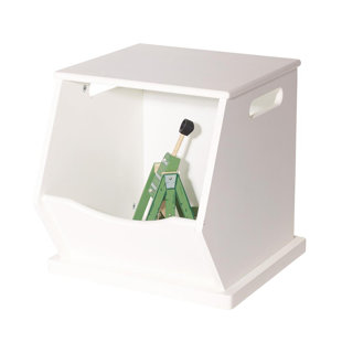 Single Stacking Storage Trunk, White