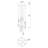 Paget 9 - Light Gold LED Pendant