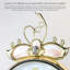 68.5 in. H Glass and Iron Floor Clock