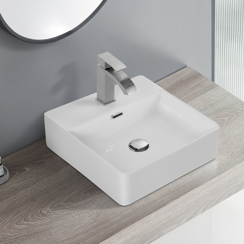 Lavabo de comptoir en céramique Modern