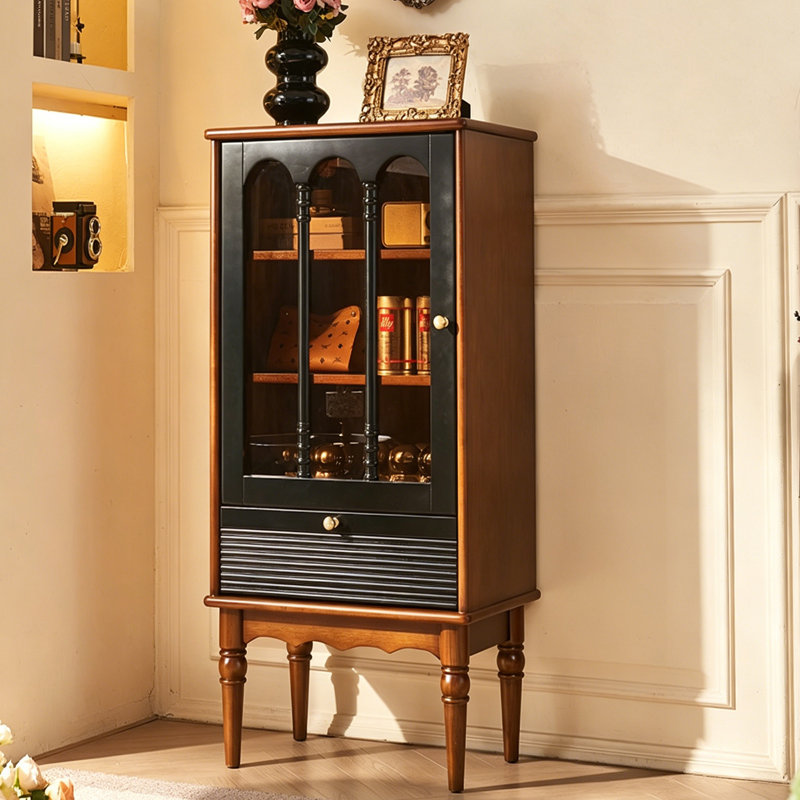 Armoire de rangement de style français rétro