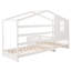 Lit simple en bois massif, structure en L 2 lits simples avec clôture et structure à lattes-891866950