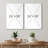 Mid Century Modern Boho Bauhaus Solar Sun Abstract Art Decor Framed On Canvas 2 Pieces Print-124834407-71660215