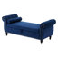Banc de rangement en velours Bentlee -1426411807