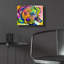  «Who Did What Now» par Dean Russo, art mural en verre acrylique, 16 po x 12 po