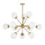 Lustre sphérique spoutnik 12 lumières Arisai Andreau-895555793-895555806