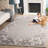 Lycan Ebony Hand Tufted Wool Cotton Floral Rug in Gray/Ivory-704903158