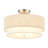 15" 3-Light Rope Drum Semi-Flush Mount Ceiling Light-1918282710