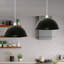 Asir 14cm H Metal Lamp Shade ( Uno ) in Black