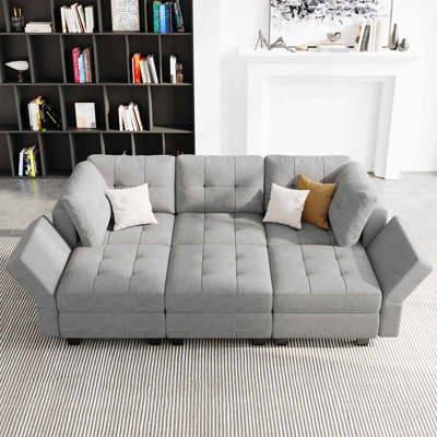 Soneson 7-Piece Upholstered Sectional 