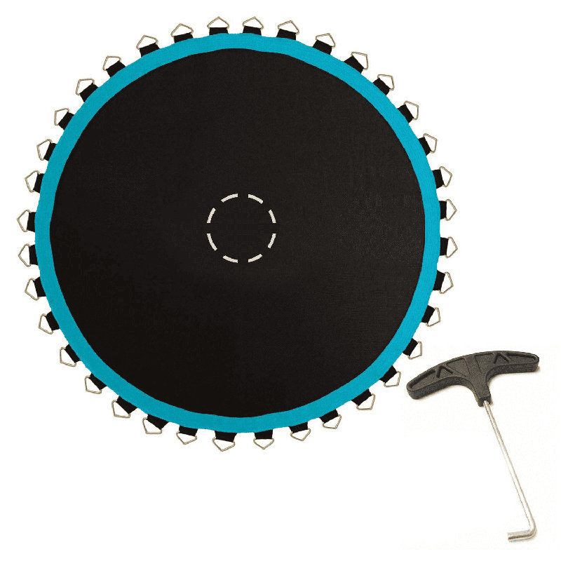 SKYBOUND Universal Fit 127'' Polypropylene Jumping Surface, Black