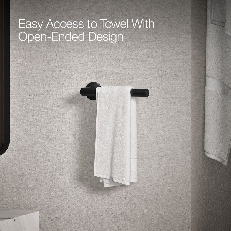 Components™ Towel Arm, Matte Black