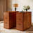Narrow End Side Table with 2 Drawers, No Assembly Required (Set of 2)