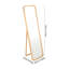 Rectangle Freestanding Full Length Mirror